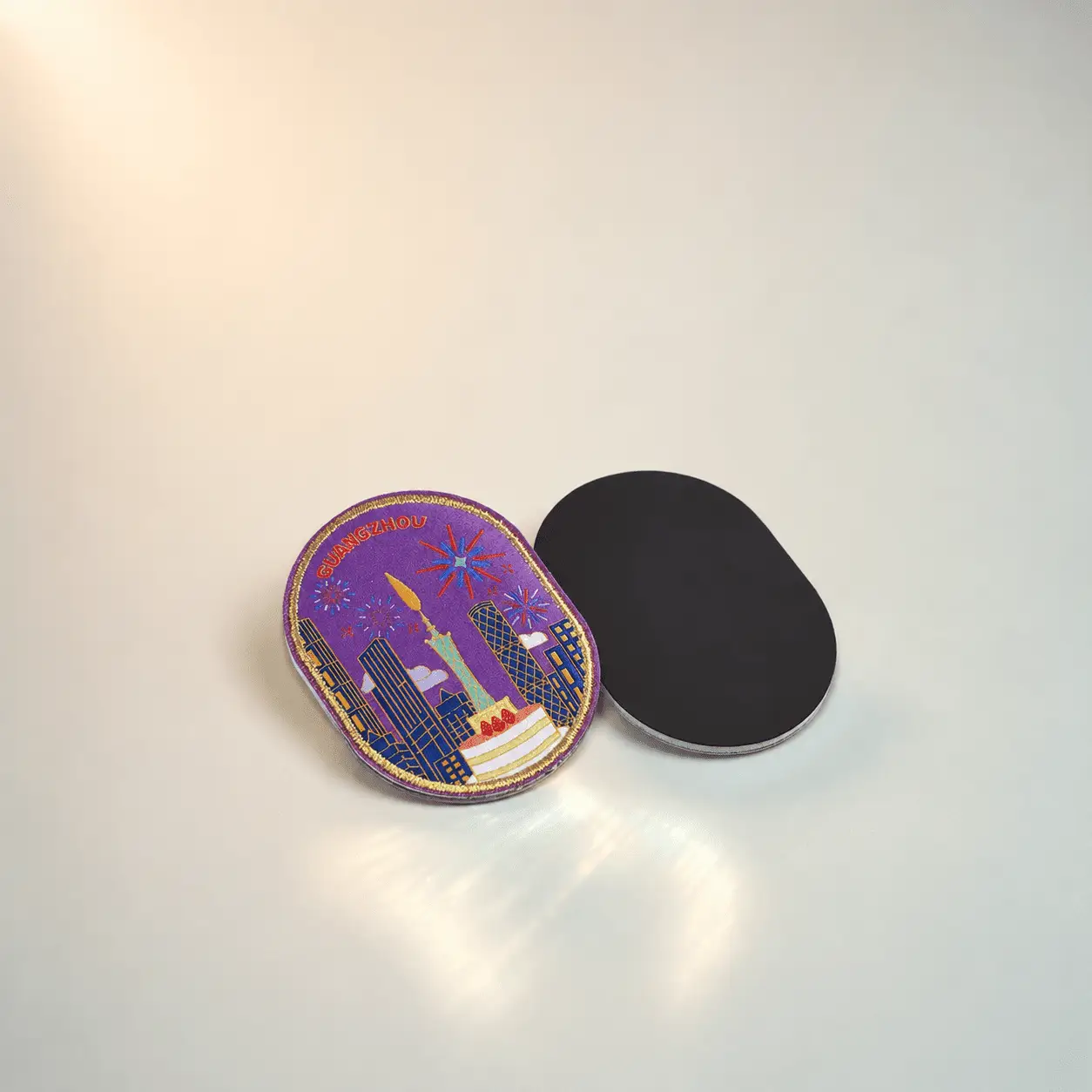 Custom Embroidered Fridge Magnet